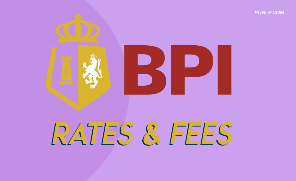 BPI Bank of the Philippine Islands Rates and Fees