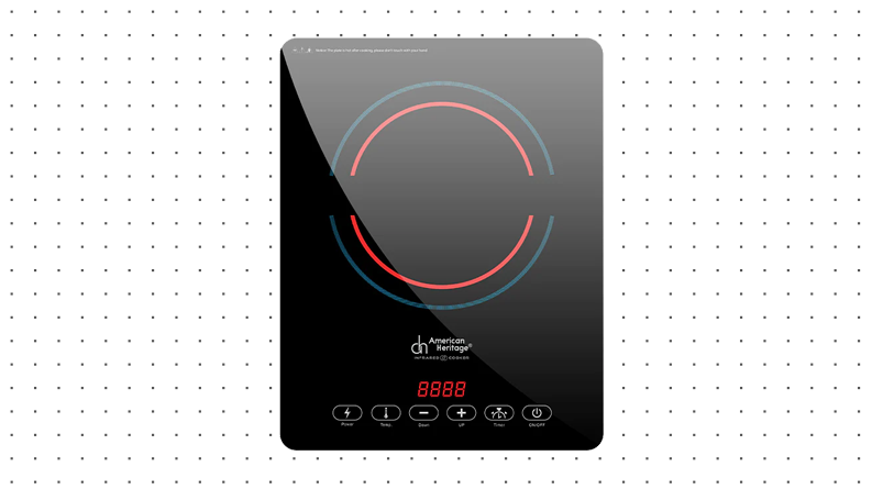 American Heritage Induction Cooker Slim Type Infrared